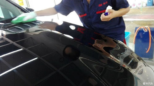 东营奔驰GLE320全车镀晶体验 美佳汽车服务中心的专业汽车美容服务解析