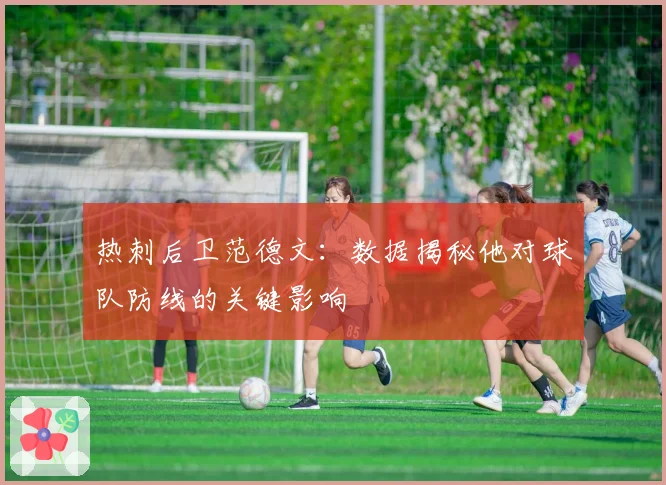 热刺后卫范德文：数据揭秘他对球队防线的关键影响